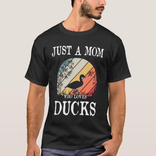 Nur eine Mama, die Lieben Ducks Geschenke T-Shirt (Vorderseite)