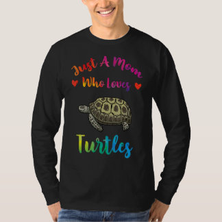Nur eine Mama, die Schildkröten-Schildkröten-Mütte T-Shirt