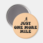 Nur eine Meile Magnet (Vorderseite/Rückseite)