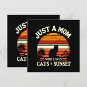 Nur eine Mutter, die Katzen Liebe (Vorne/Hinten)