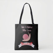 Nur eine Mutter, die Lieben Schnecken Tasche (Vorderseite)