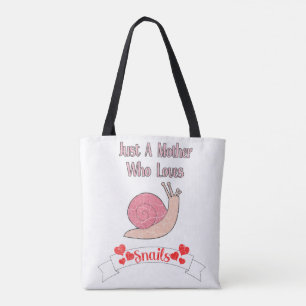 Nur eine Mutter, die Lieben Schnecken Tasche