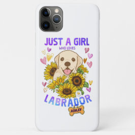 Nur eine Niedliche Girl Lieben Labrador Retriever  Case-Mate iPhone Hülle
