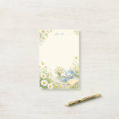 Nur eine Notiz Daisy Garden Tea Post-it® Notizen (Auf Schreibtisch)