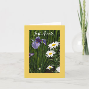 Nur eine Notiz  Karte