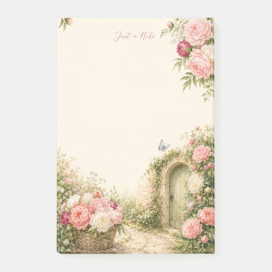 Nur eine Notiz Pfingstrose Geheimgarten Post-it® N