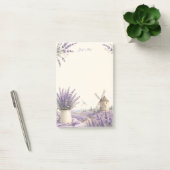 Nur eine Notiz Provence Lavendel Windmühle (Büro)