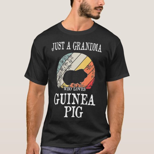 Nur eine Oma, die Guinea Pig Premium _1 Liebe T-Shirt (Vorderseite)