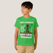 Nur eine Person, die Windmühlen T - Shirt mag (Vorne ganz)
