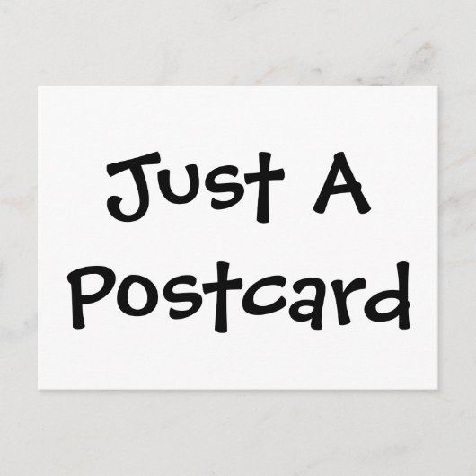 Nur eine Postkarte (Vorderseite)