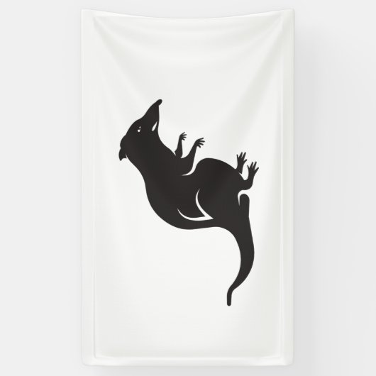 Nur eine Ratte Banner (Vertikal)