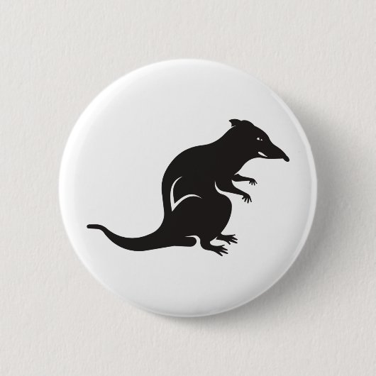 Nur eine Ratte Button (Vorderseite)