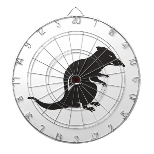 Nur eine Ratte Dartscheibe (vorne)