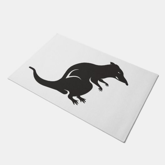 Nur eine Ratte Fußmatte (Schrägansicht)