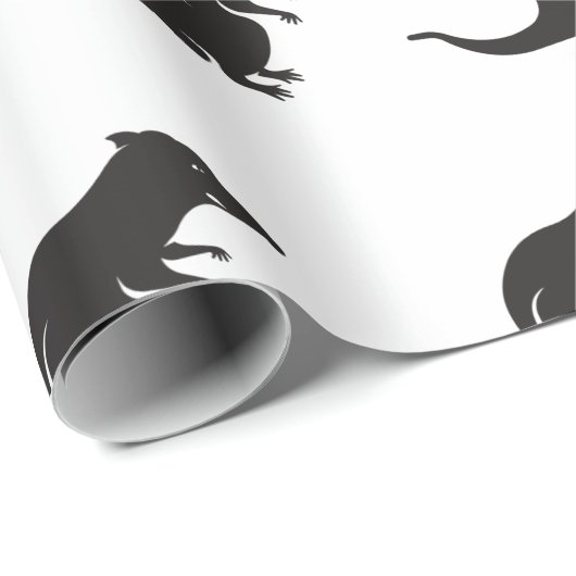 Nur eine Ratte Geschenkpapier (Rolleneckpunkt)