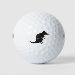 Nur eine Ratte Golfball