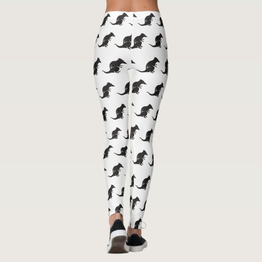Nur eine Ratte Leggings (Rückseite)