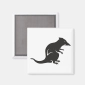 Nur eine Ratte Magnet (Vorderseite/Rückseite)