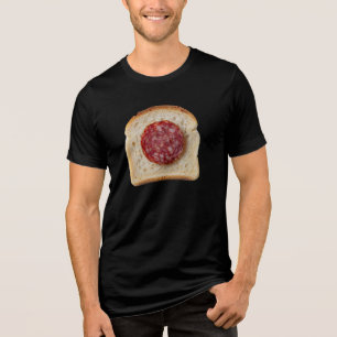 Nur eine Scheibe Salami auf Brot Tri-Blend Shirt