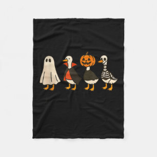 Nur eine Soky-Gans Halloween Süße Geistergans Soky Fleecedecke