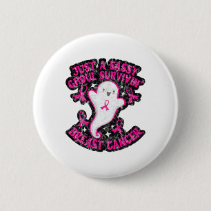 Nur eine Sy Ghoul überlebt Brustkrebs-Happy Hall Button