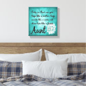 Nur eine Tante-Leinwand-Wanddekoration Leinwanddruck (Insitu (Schlafzimmer))