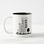 Nur eine Touch Jazz Golden Bird und Rose Tasse (Links)