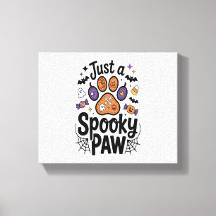 Nur eine unheimlich paw PNG, Hundebahn Leinwanddruck