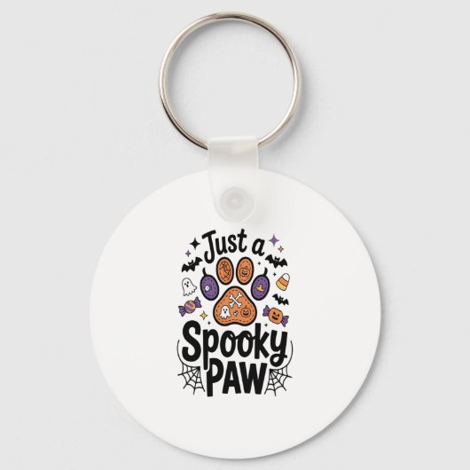 Nur eine unheimlich paw PNG, Hundebahn Schlüsselanhänger (Vorderseite)