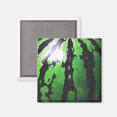 Nur eine Wassermelone (BGC transparent) Magnet (Vorderseite/Rückseite)