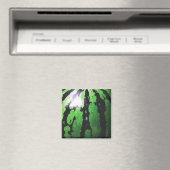 Nur eine Wassermelone (BGC transparent) Magnet (In Situ (Geschirrspüler))