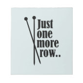 Nur eine weitere Zeile - Notizblock (Vorderseite)