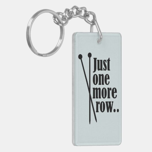 Nur eine weitere Zeile - Schlüsselanhänger (Vorderseite links)