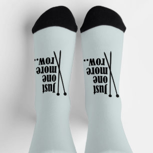 Nur eine weitere Zeile - Socken