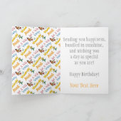 Nur eine wilde verrückte wunderbare Tante Karte (Innenseite)