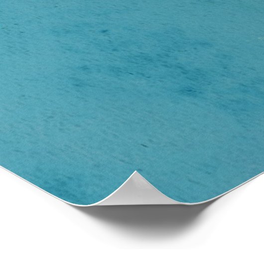 Nur Einheimische Poster (Ecke)