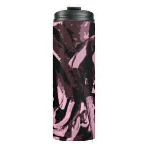 Nur einige Rosen Thermosbecher