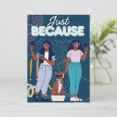 Nur Einladung (Stehend Vorderseite)