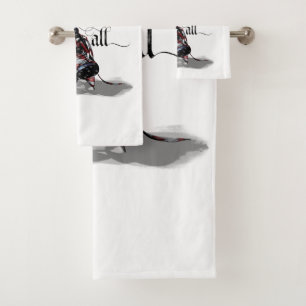 Nur Eis für alle (Hockey) Badhandtuch Set