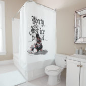 Nur Eis für alle (Hockey) Duschvorhang (Beispiel)