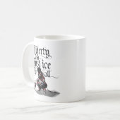 Nur Eis für alle (Hockey) Kaffeetasse (Vorderseite Links)