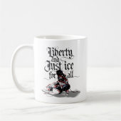 Nur Eis für alle (Hockey) Kaffeetasse (Links)