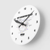 Nur Energie in der Biochemie erzeugen Krebs Runde Wanduhr (Winkel)