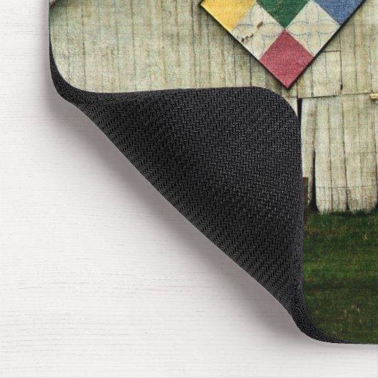 Nur Erinnerungen, eine Scheune, die einmal war Mousepad (Ecke)