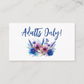 Nur Erwachsene! Pastell Whispers Meadows Collectio Begleitkarte (Vorderseite)