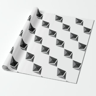 Nur Ethereum-Logo Geschenkpapier