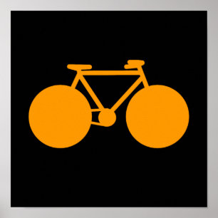 Nur Fahrräder Poster
