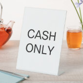 NUR FALL SOCKELSCHILD (In Situ)