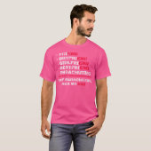 Nur Fallschirmspringen hat kein Ende beim Tauchen T-Shirt (Vorne ganz)