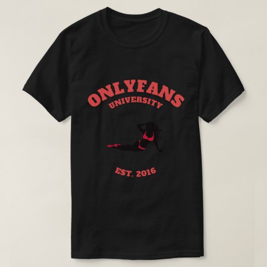 Nur Fans-Universität T-Shirt (Design vorne)
